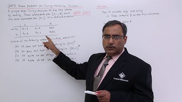 Turing Machine - GATE Examples