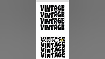 How to make Vintage Wave Text in Affinity Designer 2