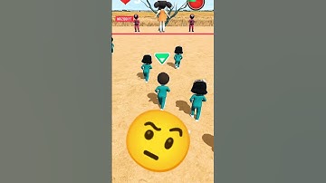 Squid Game Hardest Gameplay Red Light Green Light #squidgame #gaming #games #funny #trending #shorts