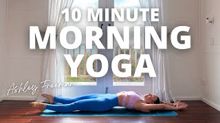 10-MINUTE GENTLE MORNING YOGA || Full body stretch..