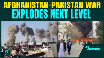 Pakistan Jets BOMB Afghanistan Breaking | Moment MASSIVE Blasts SHAKE Kabul| Taliban Vs Pakistan War