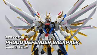[REVIEW] RED LOTUS  - PROUD DEFENDER ADDON FOR 1/100 STRIKE FREEDOM