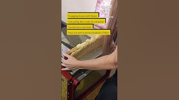 Uncapping honeycomb frames can become a real chore once you..