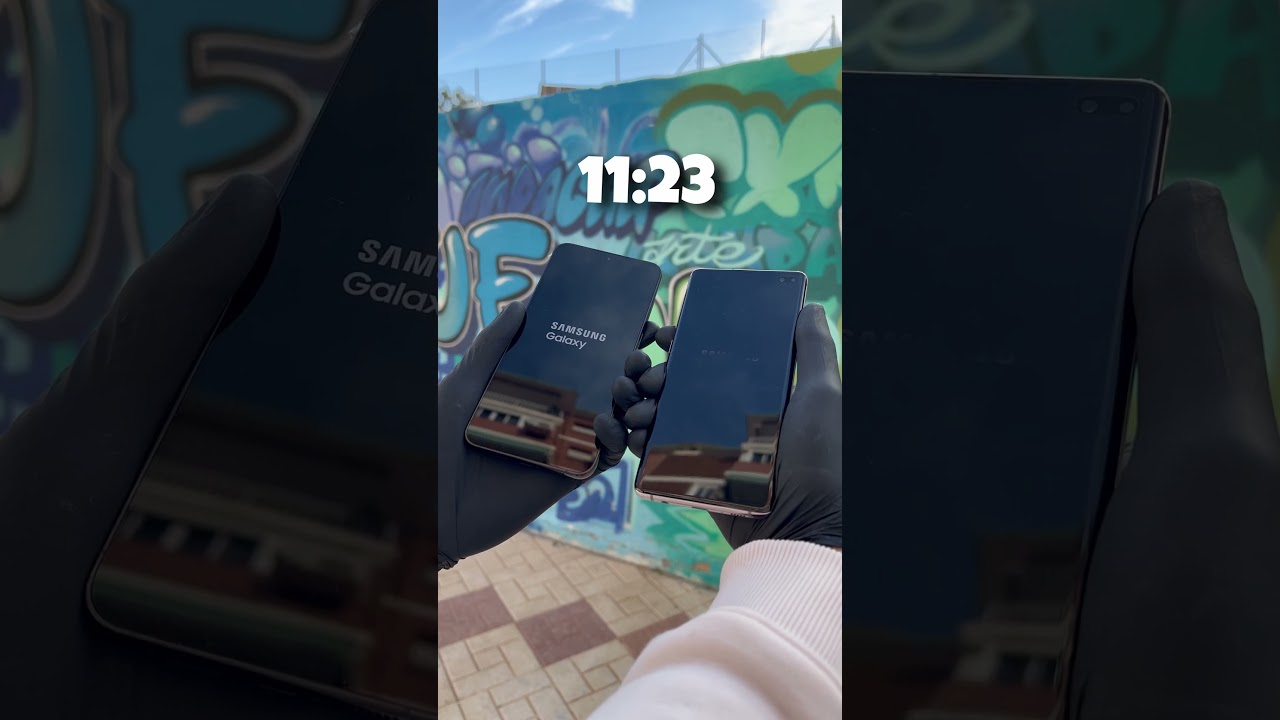 Test Encendido S22 ULTRA VS S10 + 