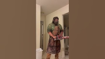 Leatherface Texas Chainsaw Massacre the Beginning cosplay#horrormovie #Leatherface#Texaschainsaw
