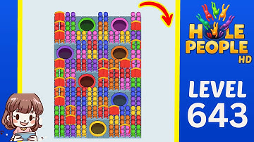 Hole People Level 643 Solution Walkthrough