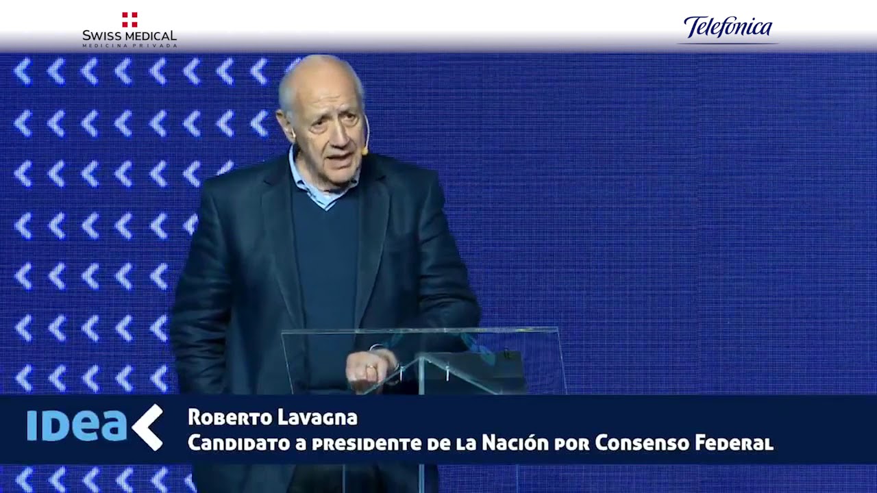 Roberto Lavagna en el Coloquio Idea