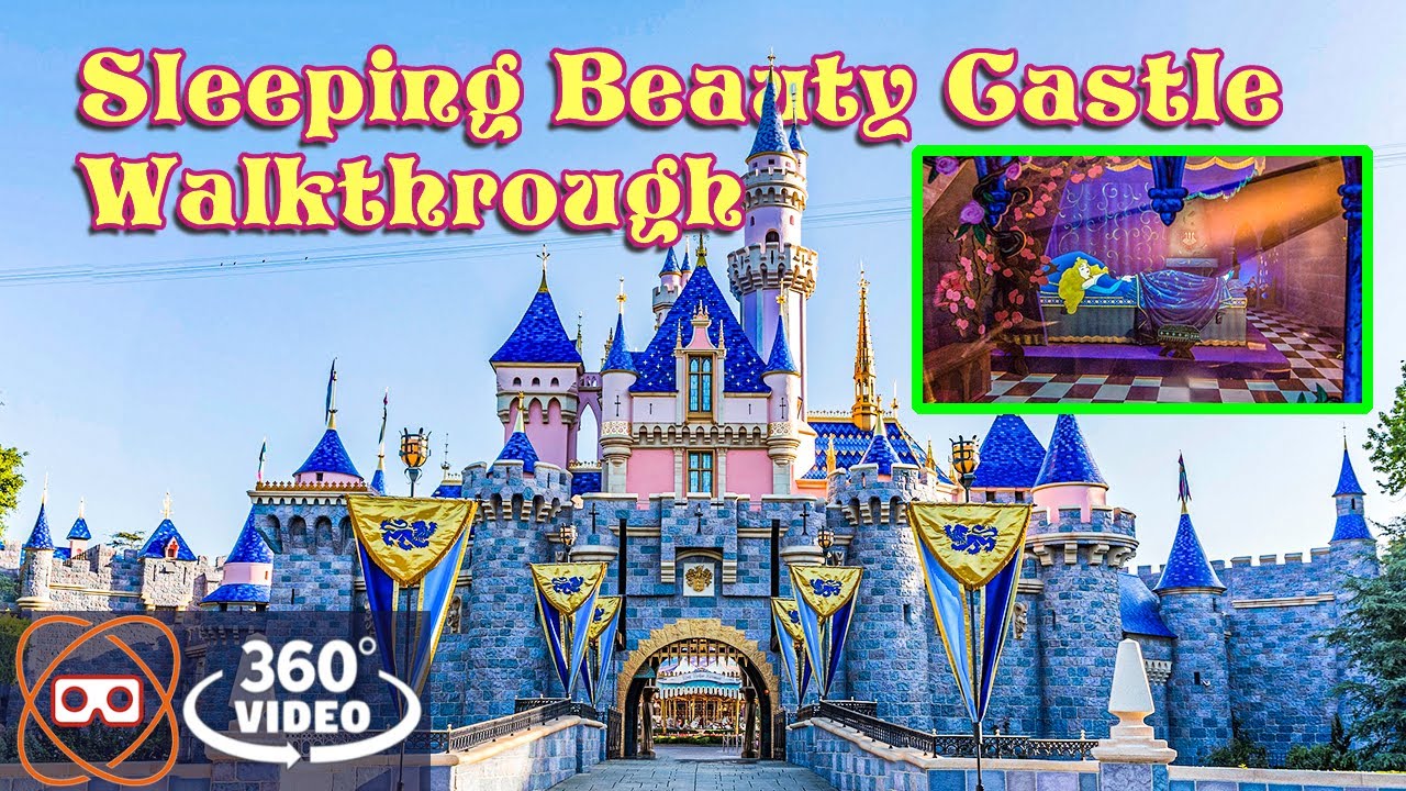 Sleeping Beauty Castle Walkthrough - Disneyland Paris 