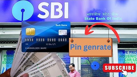 SBI ATM PIN GENERATE KAISE KARE ✅🤔🤔|| SBI k ATM card ka pin kaise banye 