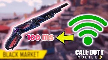 call of duty mobile highlights with 100 ping