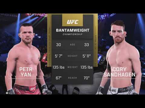 Cory Sandhagen vs Petr Yan fight footage