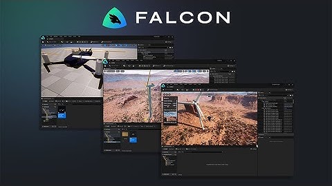 FalconEditor: Visually Creating and Simulating Digital Twins!