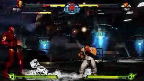 Marvel vs Capcom 3: FTW -  Thor vs Amaterasu Gameplay