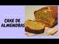 RECETA CAKE DE ALMENDRAS (Hecha con el bagazo de la almendra)