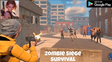 Zombie Siege Survival | Android Gameplay Walkthrough