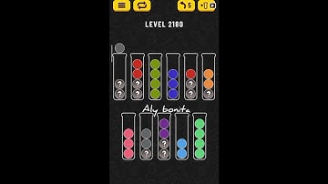ball sort puzzle level 2180
