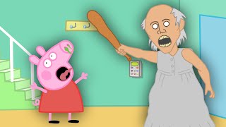 Granny vs Peppa #2 - A Peppa Pig Horror Story (Funny Horror Story) screenshot 4