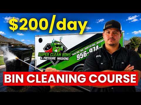 How to Start a Bin Cleaning Business in 7 days