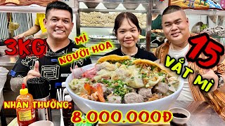 Bé Mai Thử Thách Tô Mì Người Hoa 15 Vắt 3Kg Trong 40 Phút Nhận Thưởng 8.000.000đ Quá Kịch Tính