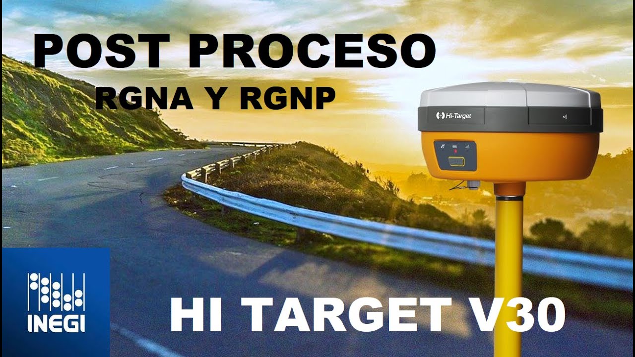 POSTPROCESO CON GNSS RTK HI-TARGET V30 PARA REPLANTEO PT 3 | ISMAEL LIMON B