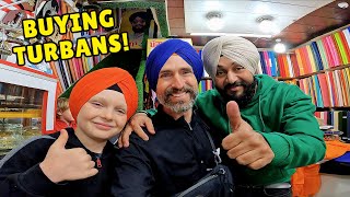 FOREIGNERS wear TURBANS in Amritsar, INDIA and this is what HAPPENED 🇮🇳