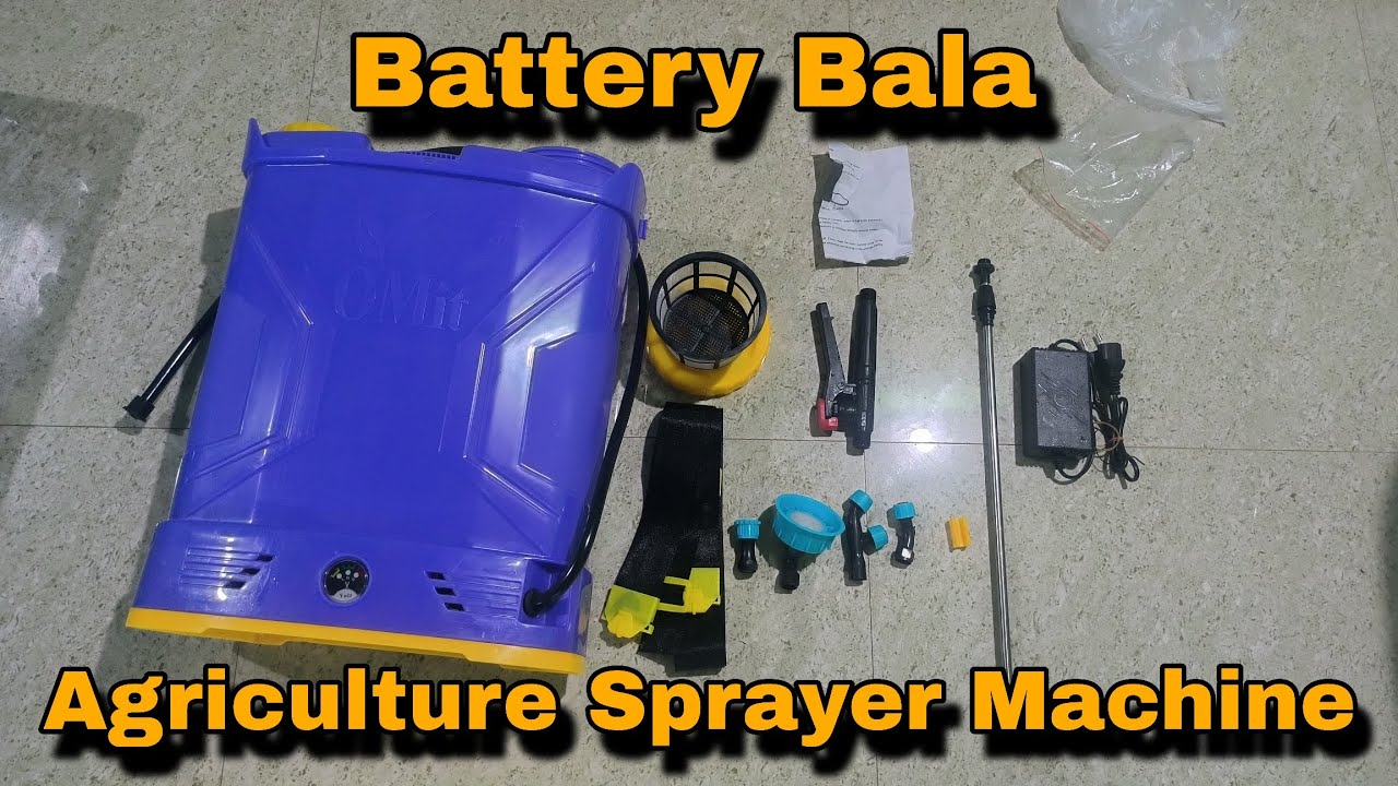 Sprayer Machine For My Garden / spray machine unbox and review / 