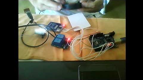 Arduino + Rfid + Relé - Usando 2 Tag