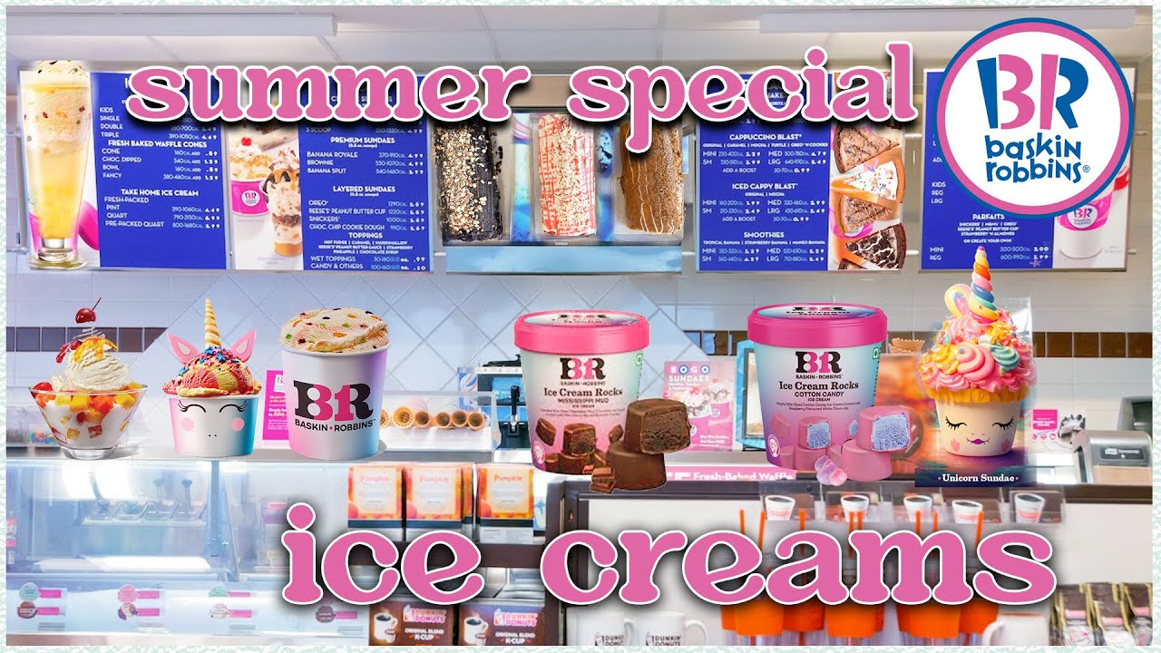 Baskin Robbins Special Summer Ice Creams YourHappyPlace tv