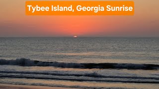Sunrise On Tybee Island, GA (Trying New Camcorder)