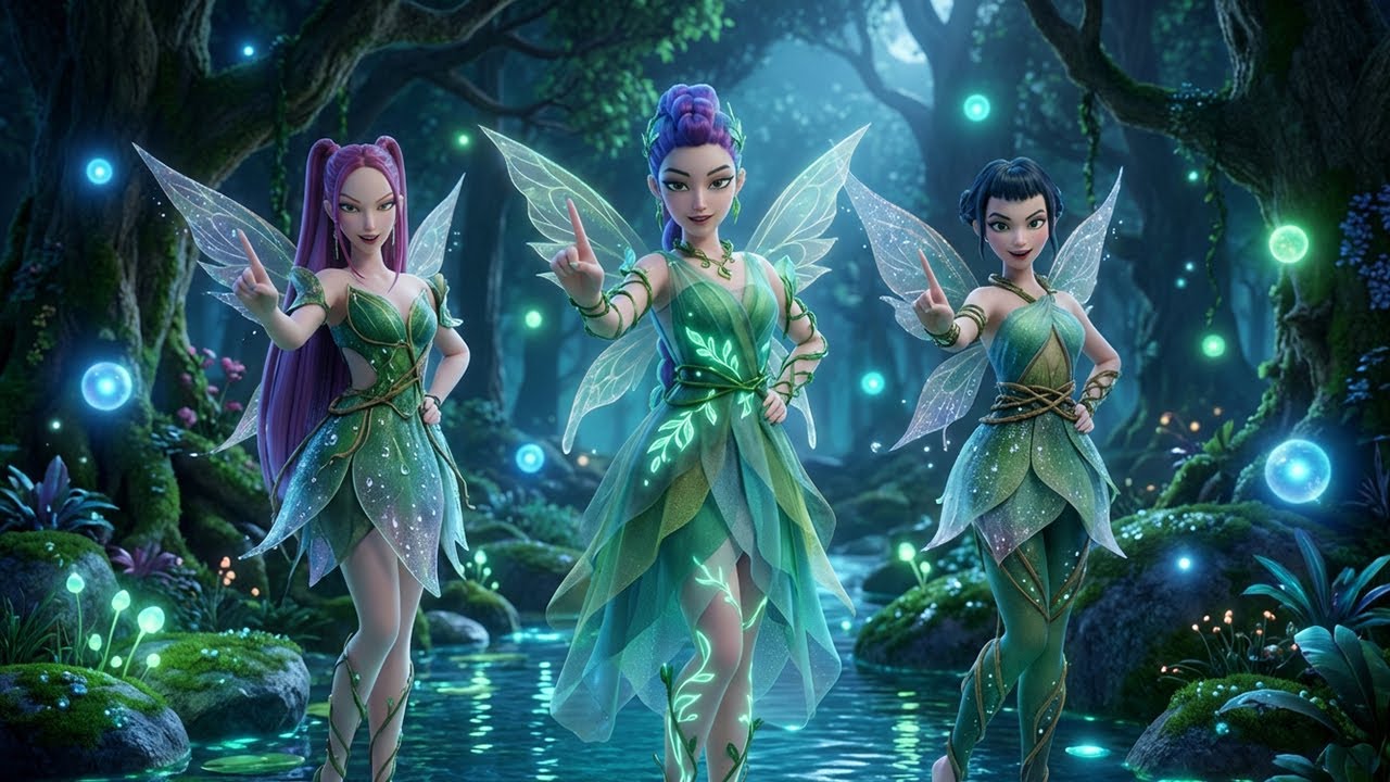 Golden x Soda Pop KPop Fairycore Dance 🌸 Nature Fantasy Performance