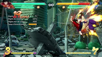 Dragon Ball FighterZ - Videl Combo Video (Level 3)