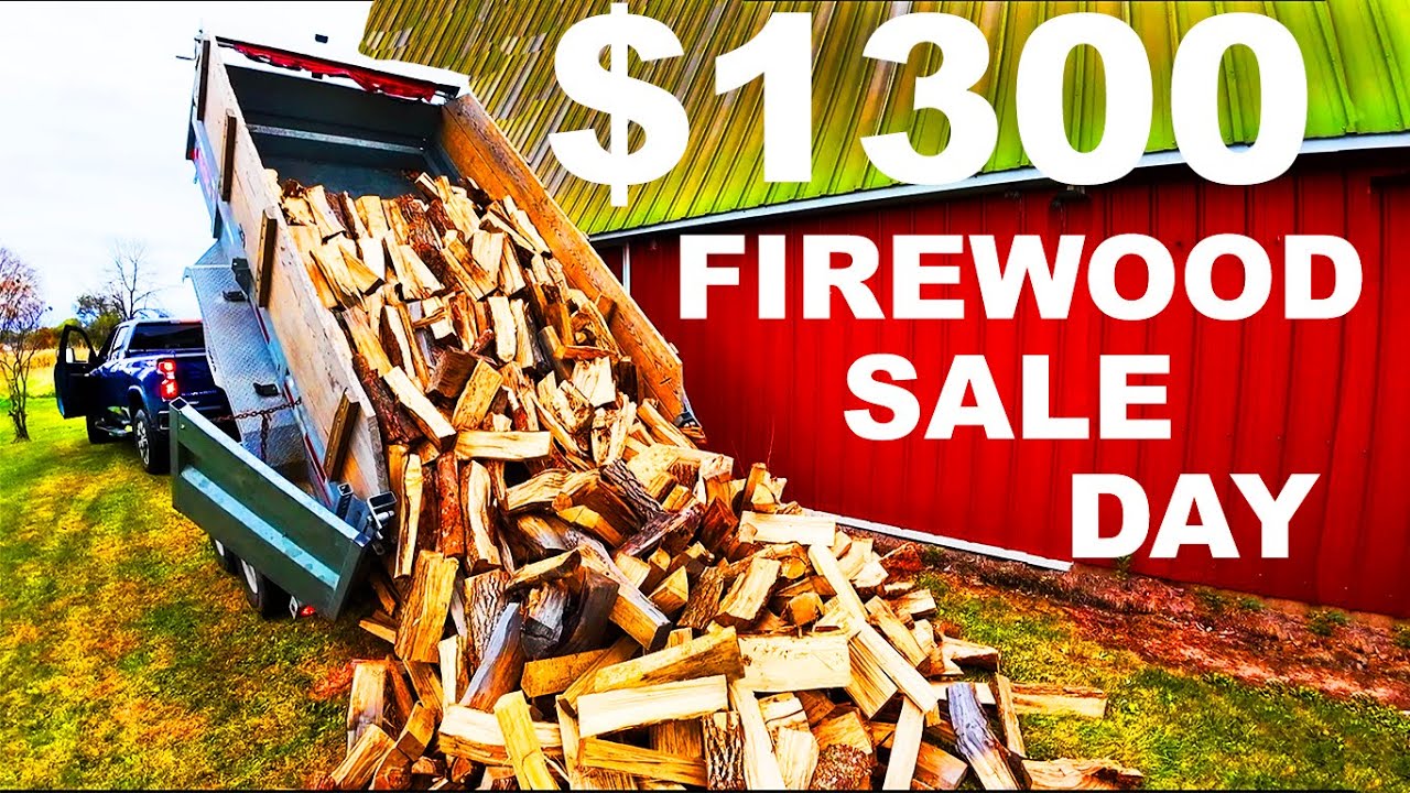 1300$ ДЕНЬ ПРОДАЖИ ДРОВ!