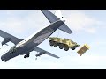 Air dropping military equipment with no parachutes - beamng drive | Car Pal