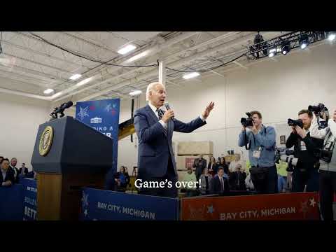 Biden shares news of U.S. victory at World Cup