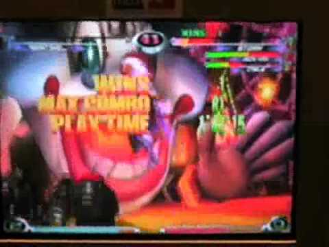 Evo2k5: Michael Decker (Scrub,Row) vs Mitsu (2W IronManStormCable) MvC2 semis