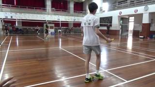 20161226北海道青少年交流賽國男MS林彥均(中山國中)vs岡田文太(深川市立一已中学)