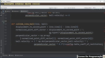 Curso Programação - Jogo De Sinuca Em Python Pygame Pedido Passo a Passo - 05