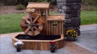 24" Water Wheel & Mill Building with Pond kit.