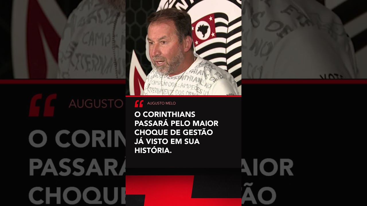 Augusto Melo é o NOVO PRESIDENTE DO CORINTHIANS #Shorts