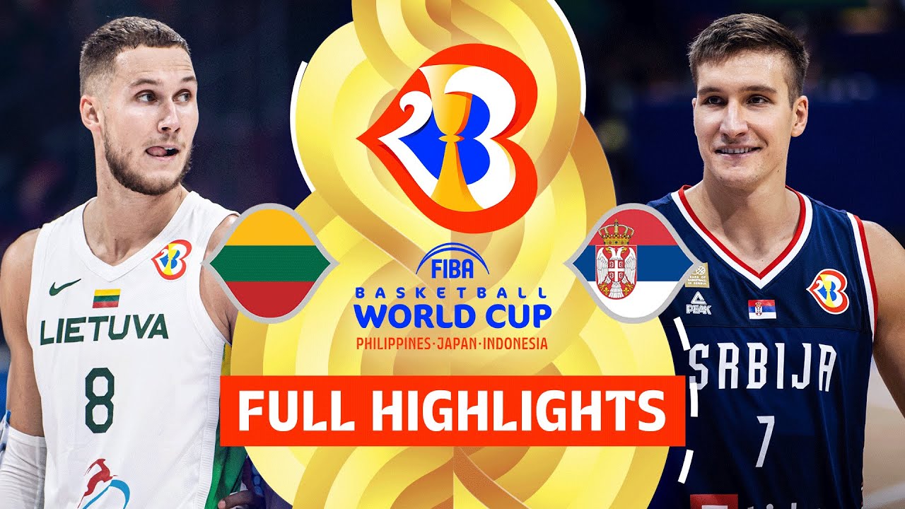 Lithuania 🇱🇹 vs Serbia 🇷🇸 Full Game Highlights FIBA Basketball World Cup 2023