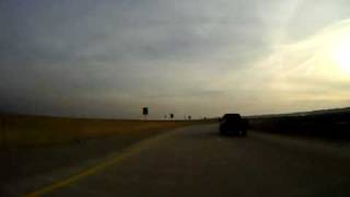 motorcycle corner at posted speed limit.AVI