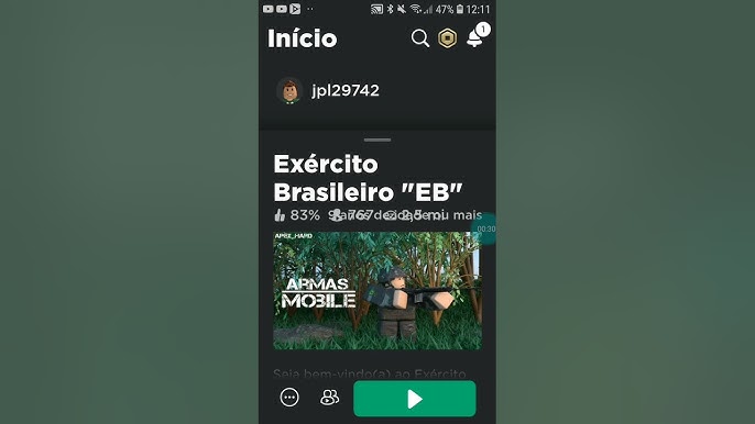 Entre no Eb Publico! #exercitobrasileiro #roblox #robloxeb #robloxexer