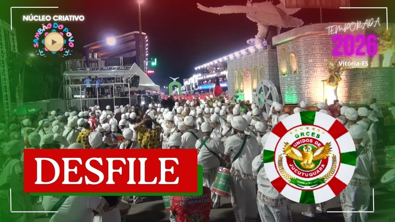 JUCUTUQUARA 2026 / SAMBA AO VIVO / 5º LUGAR GRUPO ESPECIAL