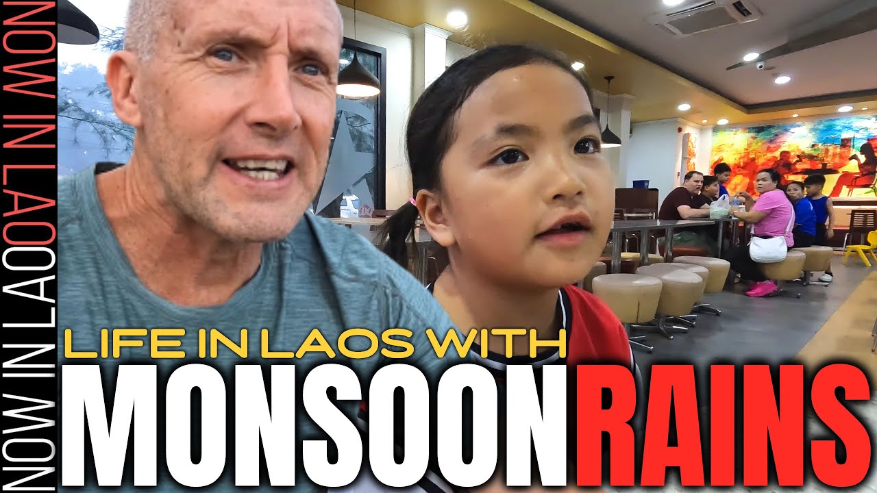 Living in LAOS with MONSOON RAINS | Now in Lao Daily Life Vlog