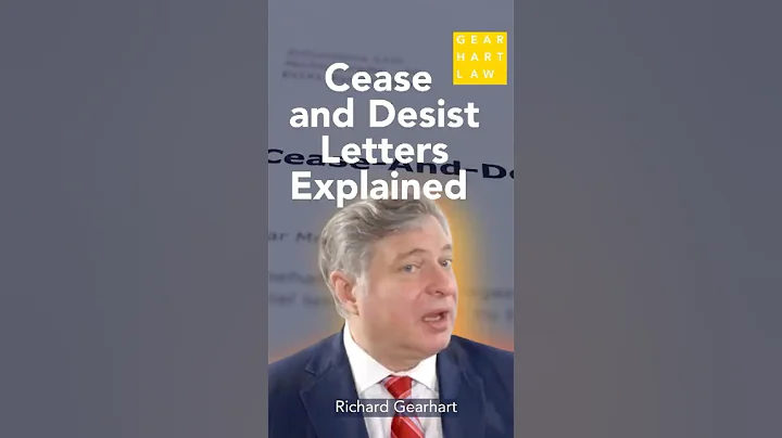 Cease and Desist Letters Explained