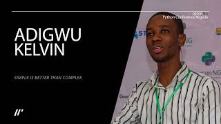 Adigwu Kelvin - Simple is Better than complex