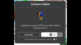 Free UGC Limited | UEFA Euro 2024 Alb rt Football Shirt 281 | Roblox