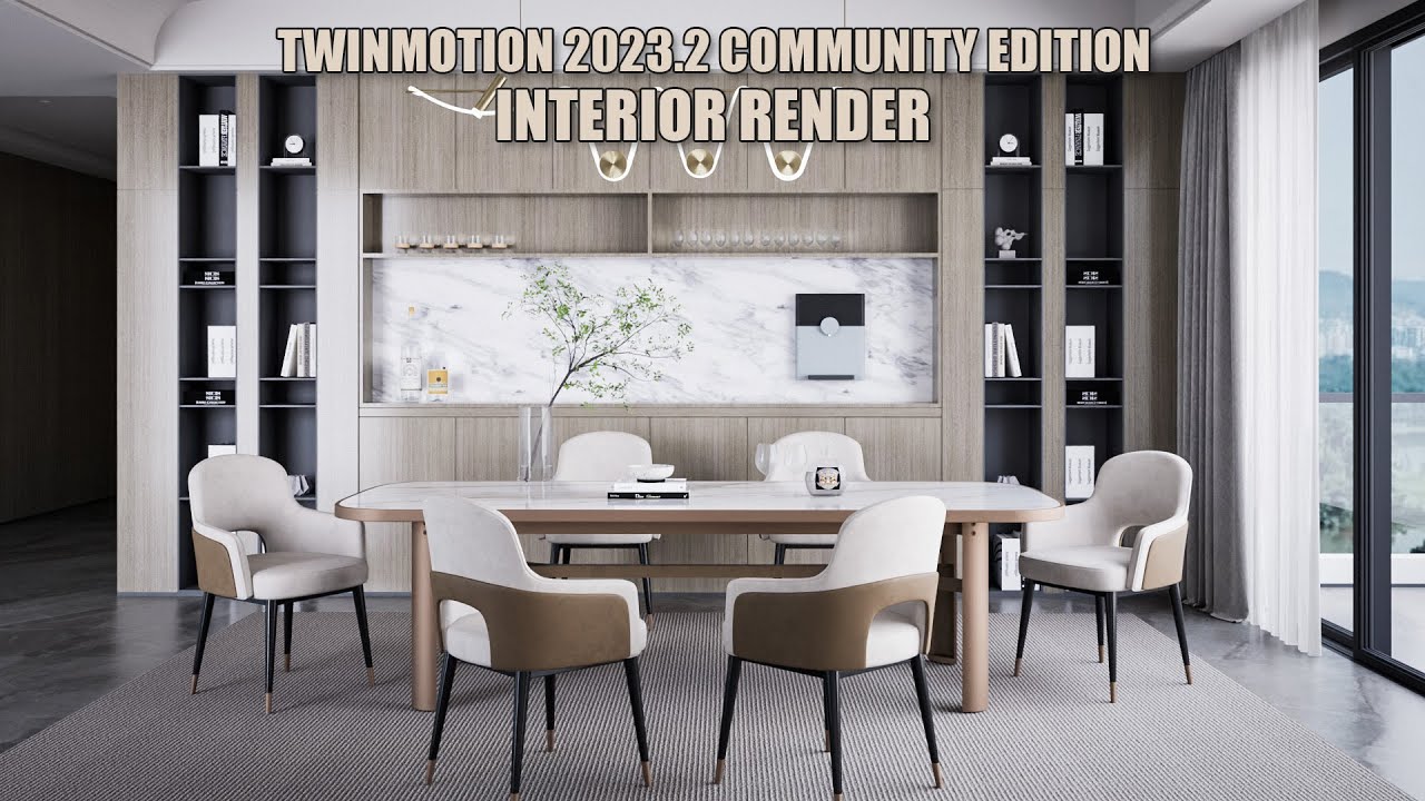 Twinmotion 2023.2 Interior Render Test 01 - YouTube