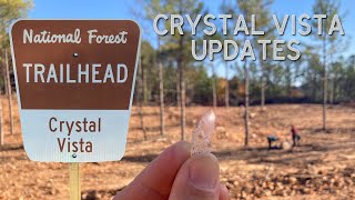 Crystal Vista Changes & Updates 2024 | Free Crystal Digging in Arkansas at abandoned Quartz Mine