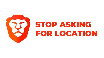 How to stop websites from asking for your location in Brave